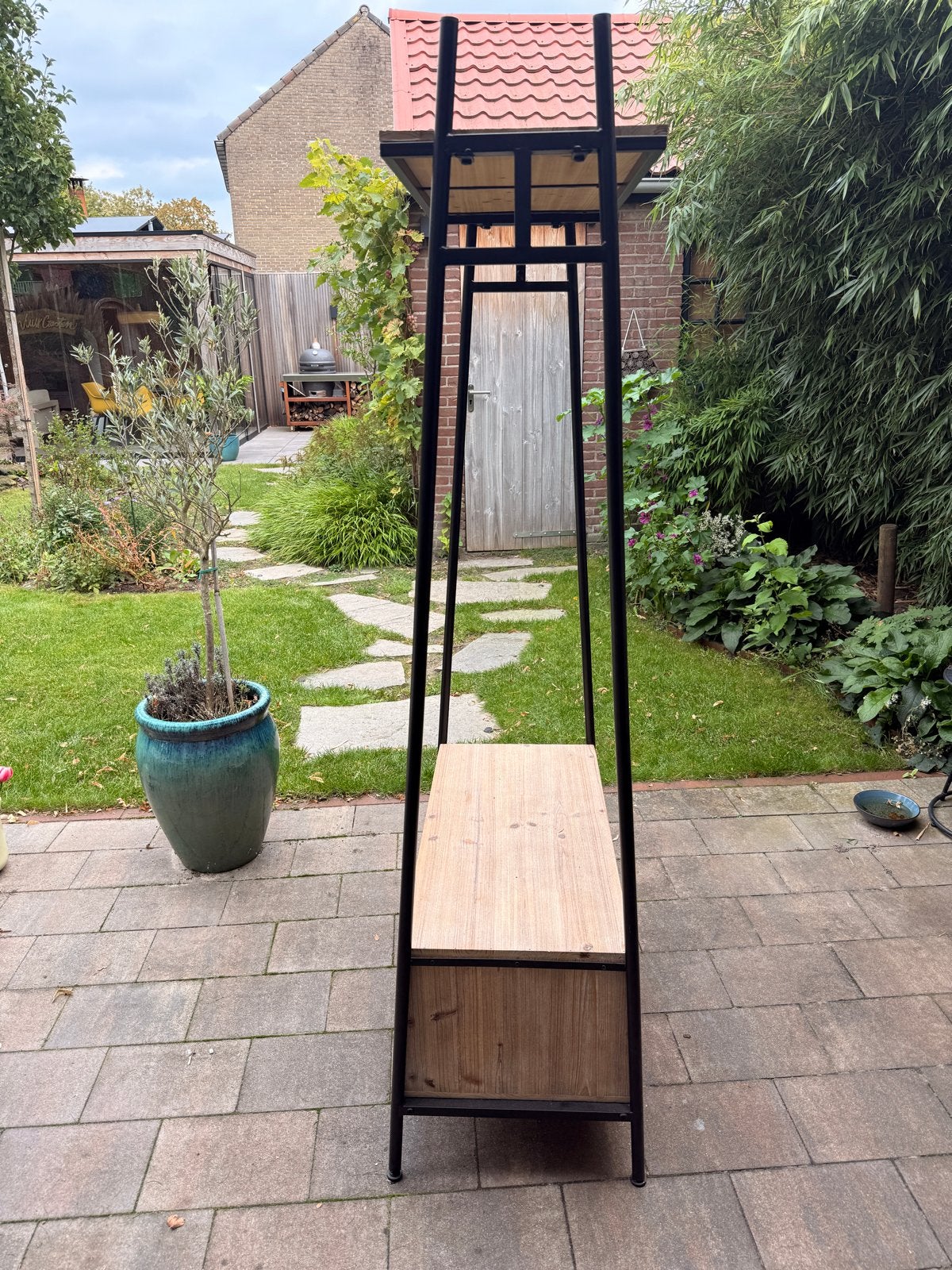 Kapstok met schoenenvak - 180x80x40CM, Huis en Inrichting, Ophalen, Gebruikt, Staande kapstok, 150 tot 200 cm