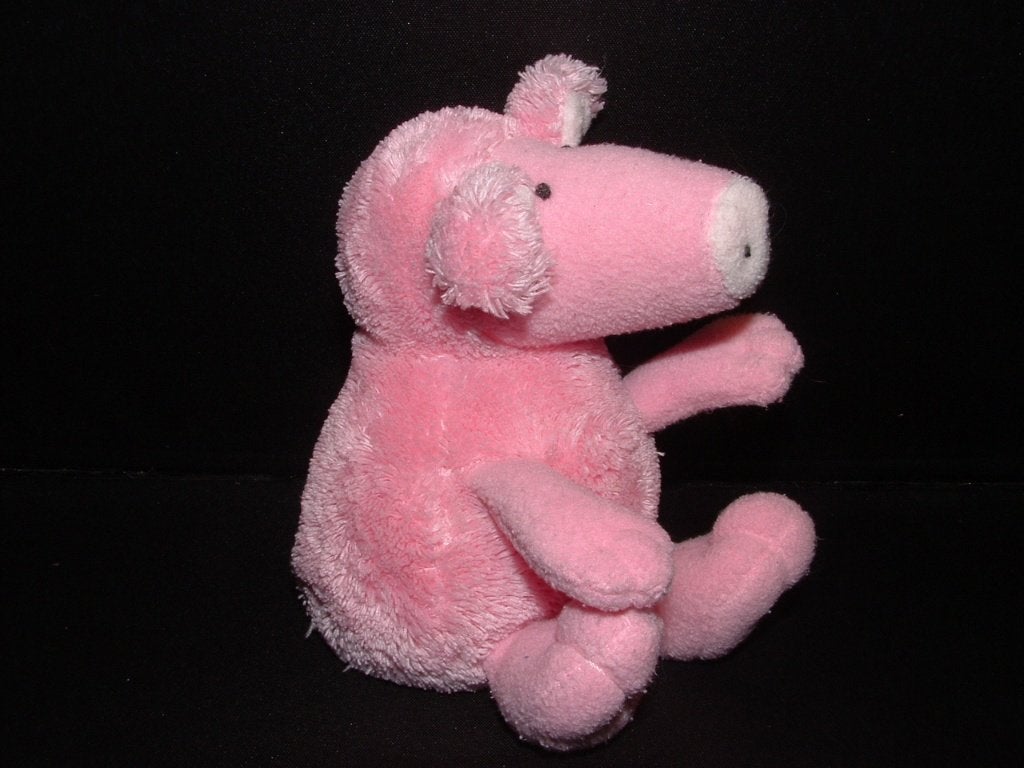 HEMA VARKEN ZACHTE  BADSTOF ROZE MET VELOURS WITTE, Kinderen en Baby's, Ophalen of Verzenden, Nieuw, Overige typen