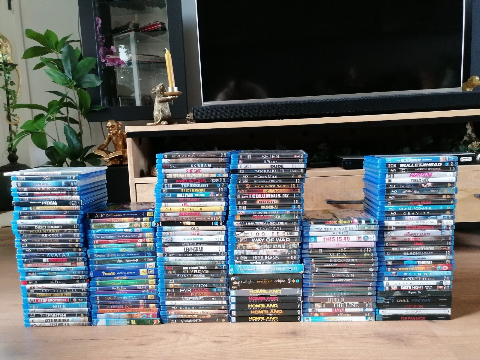 Blu rays. 170 film (incl. Homeland seizoen 1 t/m 5!)., Vanaf 16 jaar, Overige typen, Inclusief extra's, Overige genres