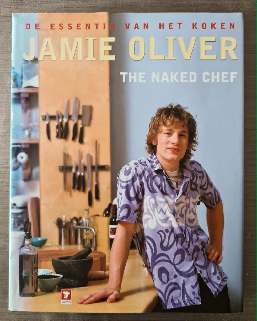 2 x Jamie Oliver, de essentie van het koken, the naked chef, Ophalen of Verzenden, Zo goed als nieuw, Europa, Tapas, Hapjes en Dim Sum