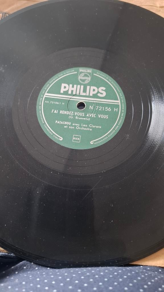 Set van 8  78 toeren lp, Cd's en Dvd's, Ophalen of Verzenden, Gebruikt, Overige formaten