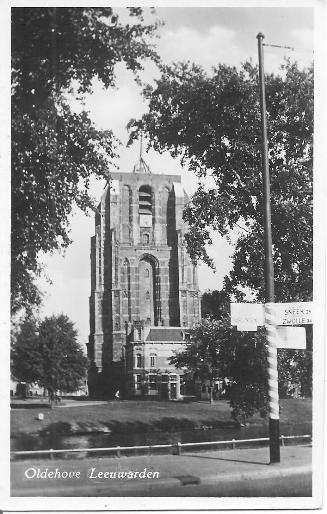 Oldehove Leeuwarden., Ophalen of Verzenden, 1940 tot 1960, Gelopen, Friesland