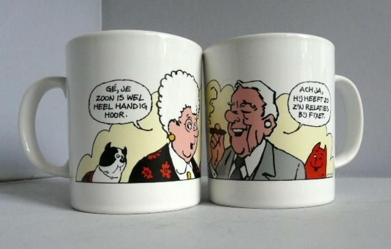 Jan, Jans en de kinderen # bekers - zie foto's, Ophalen of Verzenden, Overige figuren, Zo goed als nieuw, Gebruiksvoorwerp
