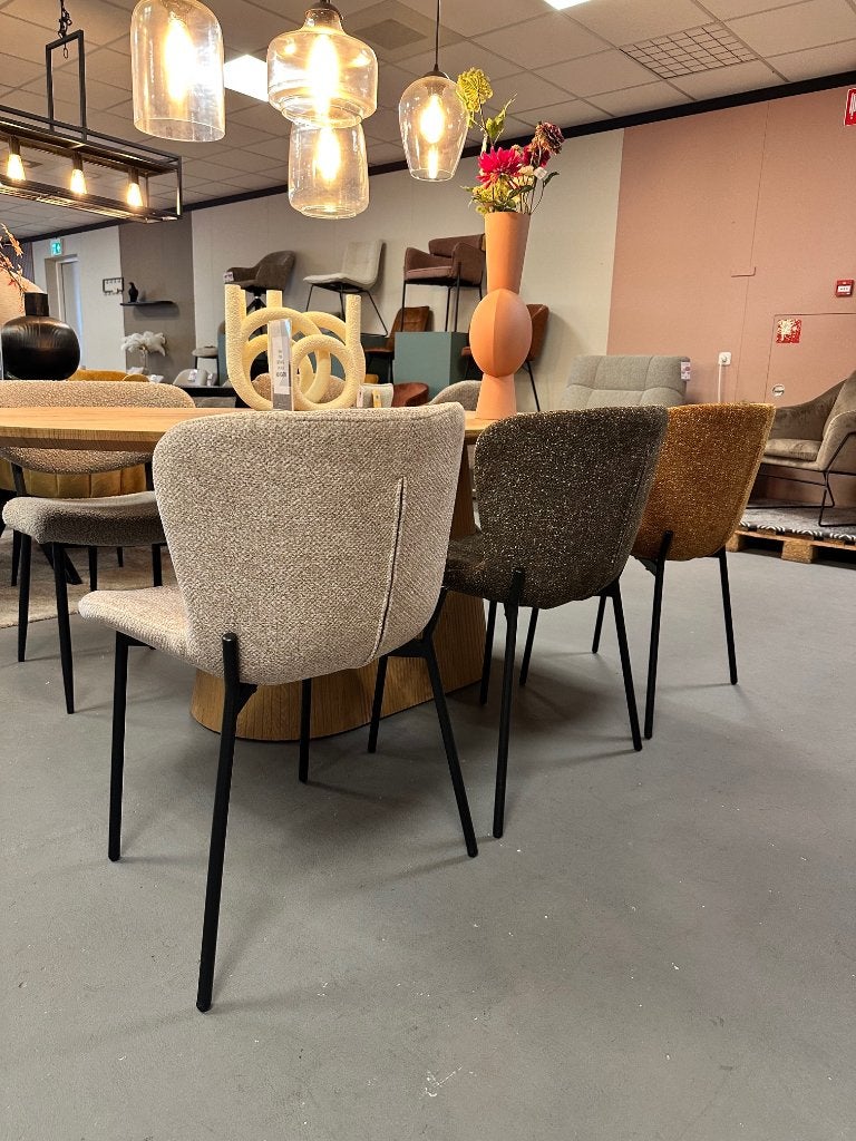 6x stoel - set eetkamerstoelen - stoelen showmodellen, Ophalen, Nieuw, Vijf, Zes of meer stoelen