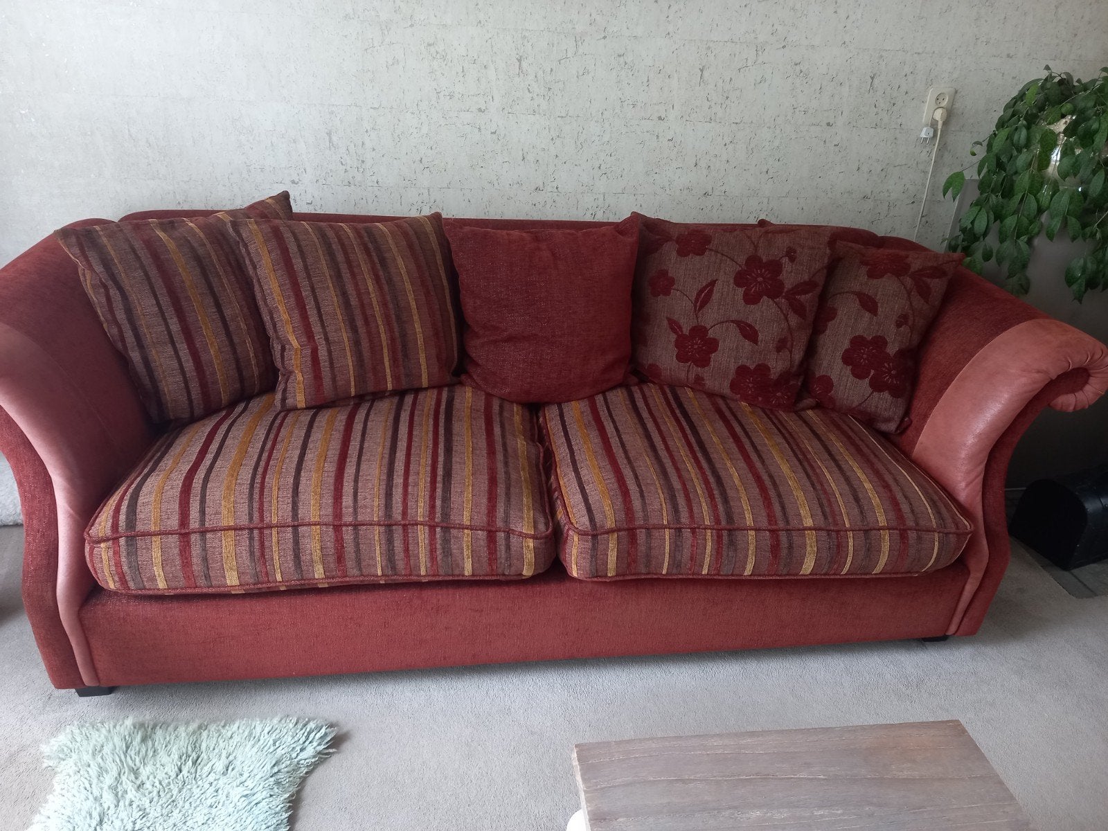 3 zits bank, Ophalen, Zo goed als nieuw, 75 tot 100 cm