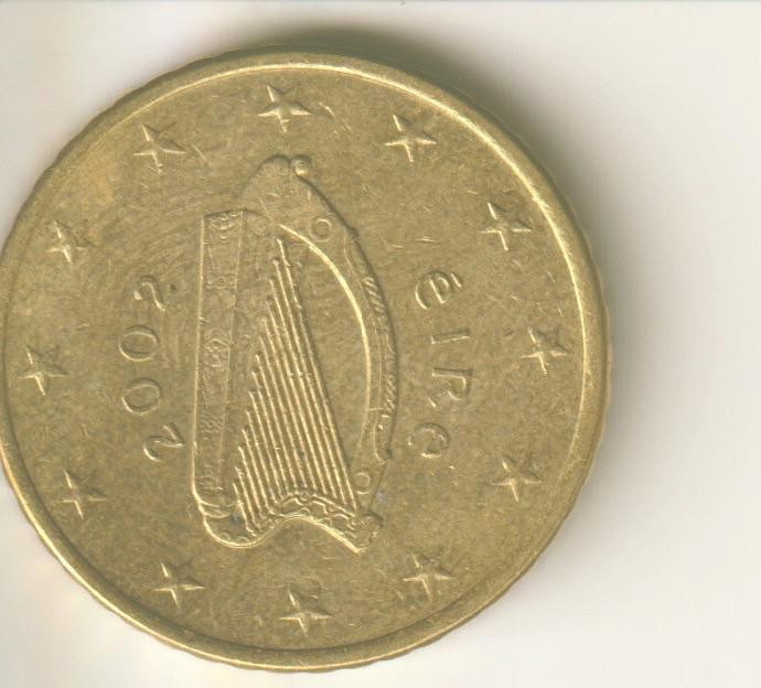 50 cent 2002 ierland, Verzenden, Ierland, 50 cent