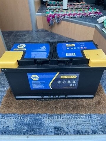 NAPA Accu 100Ah 12V (NBC1085 019NP) - 1 week gebruikt, Ophalen, Nieuw