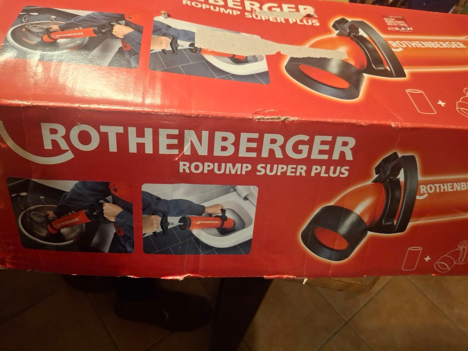 Rothenberger ROPUMP en Rothenberger rioolveer 7.5 m, Ophalen of Verzenden, Nieuw