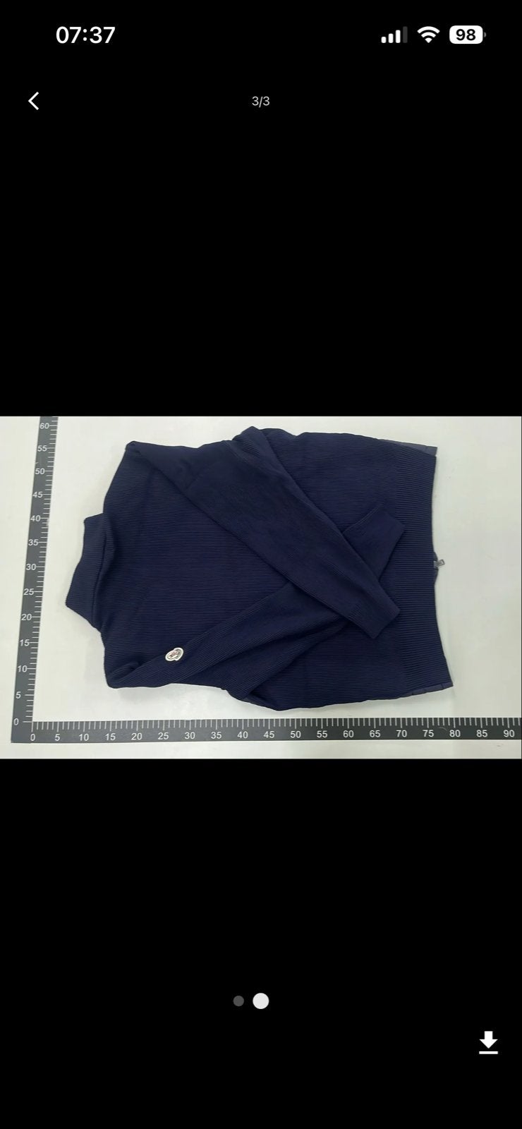Moncler heren vest maat M, Kleding | Heren, Ophalen of Verzenden, Zo goed als nieuw, Maat 48/50 (M), Blauw