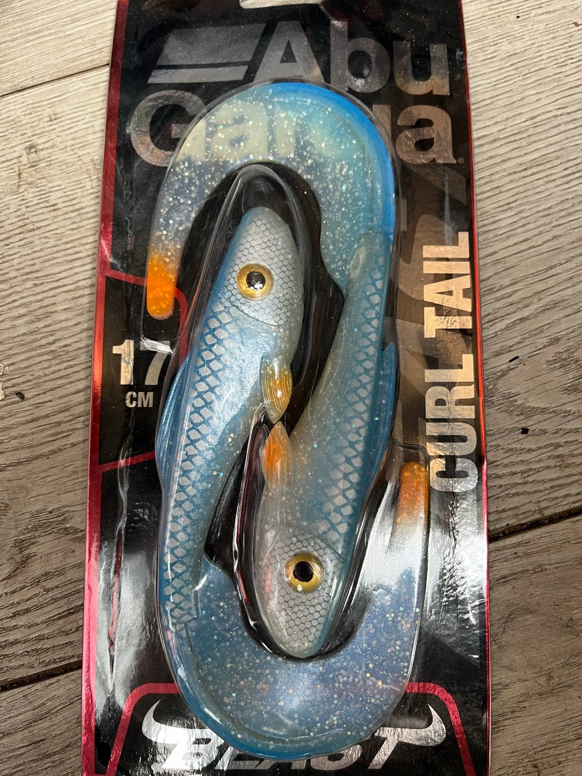 Abu Garcia Beast Curl Tail 17cm - Blue Herring, Ophalen, Nieuw, Kunstaas