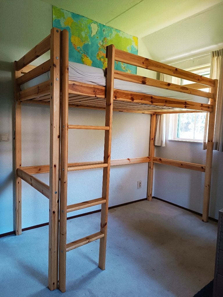 Hoogslaper, Ophalen, Gebruikt, Eenpersoons, 200 cm