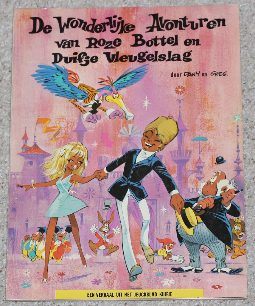 ROZE BOTTEL | nr.1 De Wonderlijke Avonturen van Roze bottel, Boeken, Stripboeken, Dany & Greg, Eén stripboek, Ophalen of Verzenden
