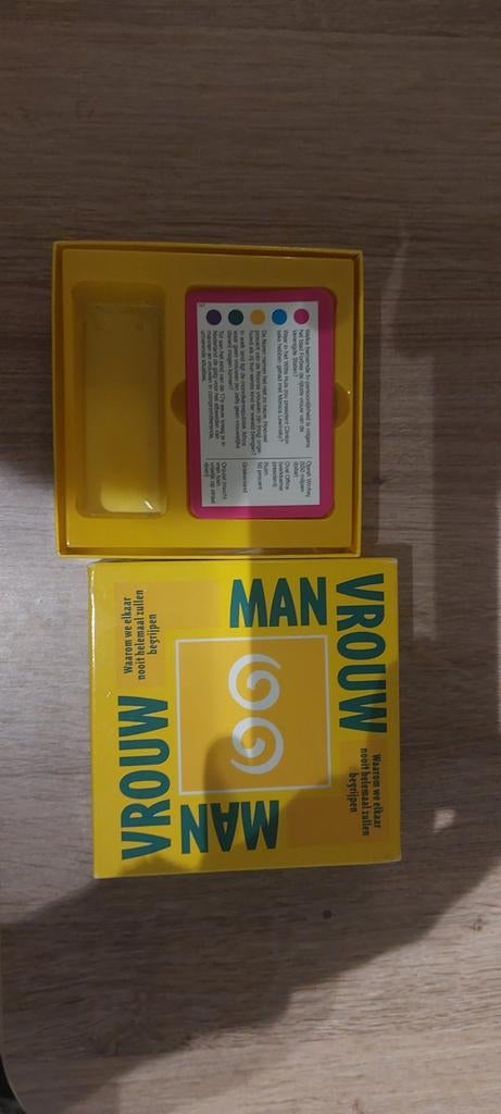 Man Vrouw spel kaartjes, Ophalen of Verzenden