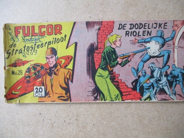 ad000179 fulgor 28, Eén stripboek, Ophalen, Gelezen