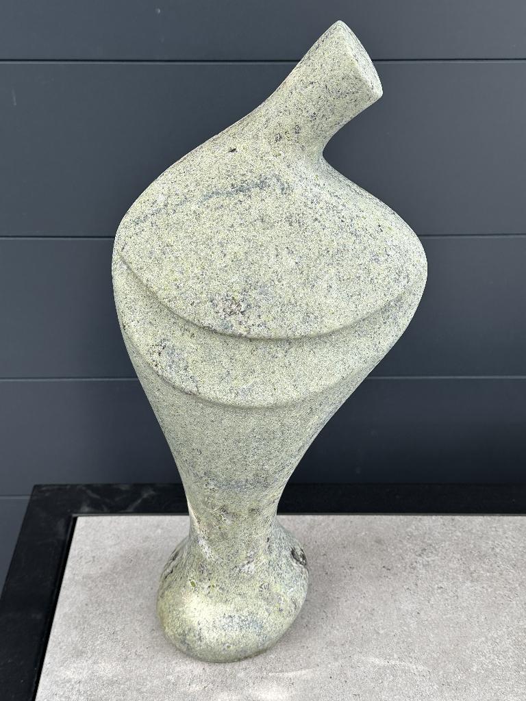 Beeldhouw buste van serpetijn, Ophalen, Handgemaakt, 20 - 50 cm, Steen of Keramiek