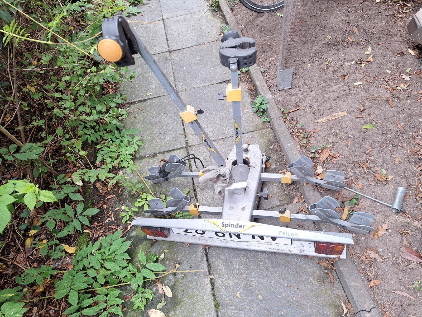 Falcon Spinder RC2F Trekhaak Fietsendrager, Auto diversen, Ophalen, 2 fietsen, Gebruikt, Trekhaakdrager