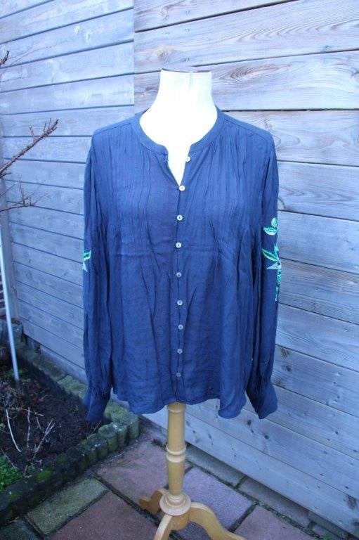 Blouse donkerblauw Didi mt 42 Vaste prijs, Kleding | Dames, Blauw, Maat 42/44 (L), Didi, Ophalen of Verzenden