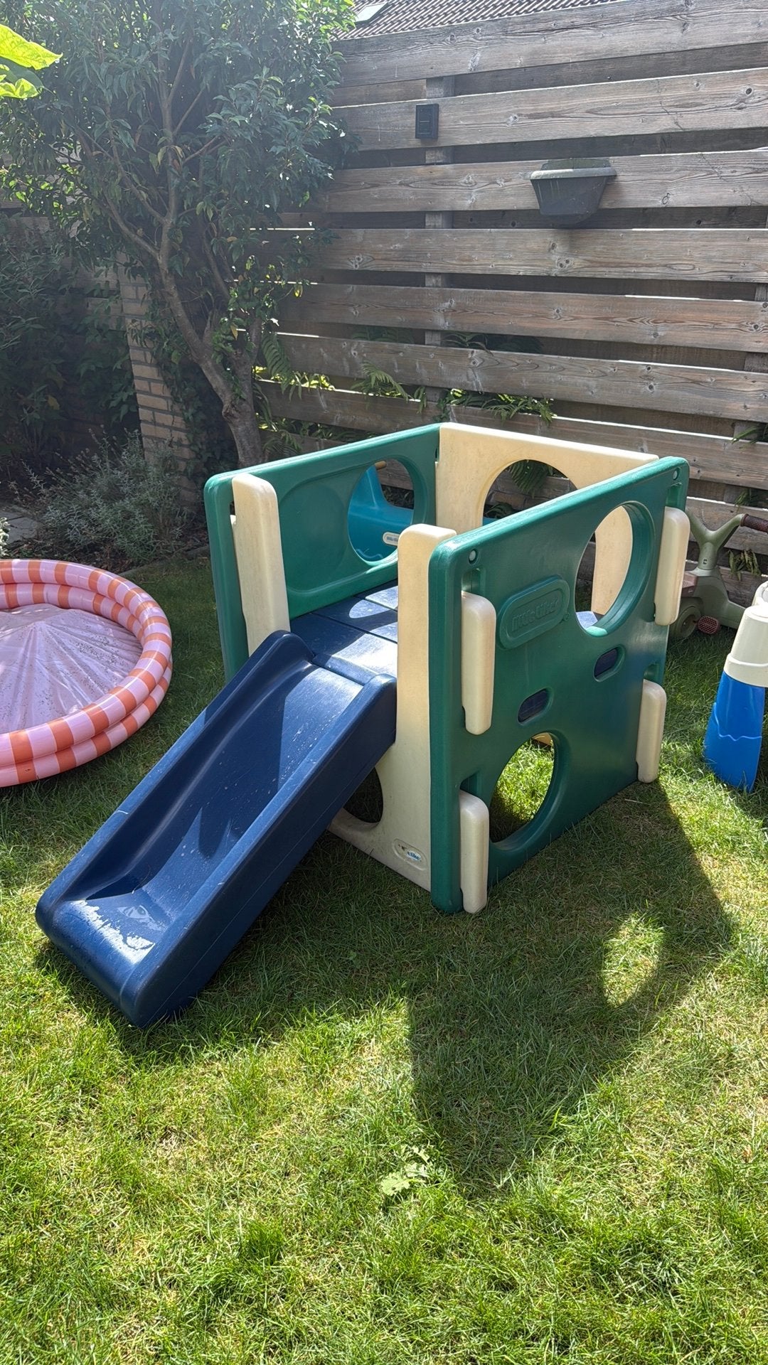 Little tikes klimrek, Kinderen en Baby's, Speelgoed | Buiten | Speeltoestellen, Ophalen, Gebruikt, Glijbaan