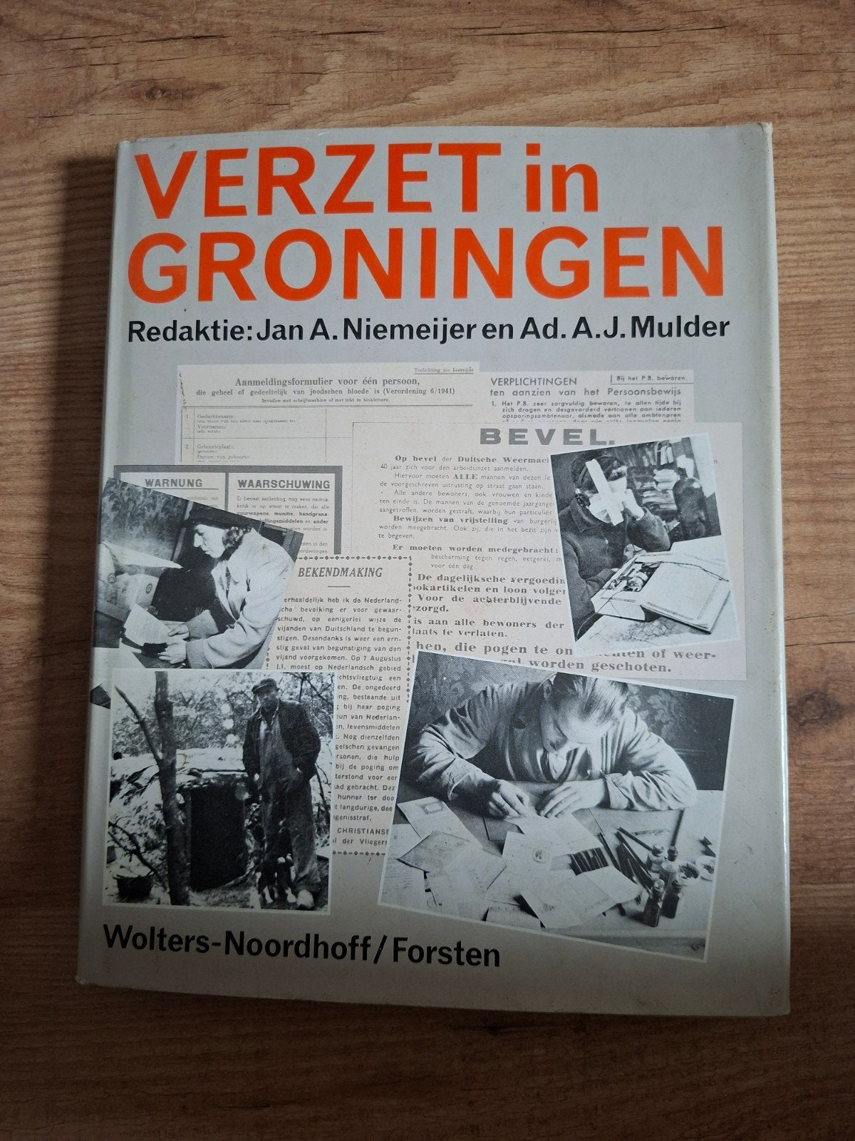 Verzet in Groningen - Jan A. Niemeyer en Ad A.J. Mulder, Europa, Ophalen of Verzenden, Jan A. Niemeyer en Ad A.J. Mulder, 20e eeuw of later