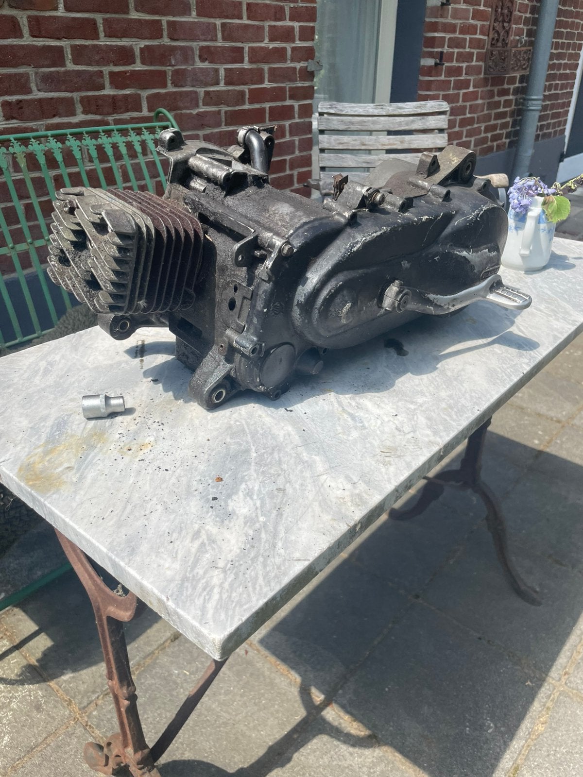 Piaggio 2t blok, Ophalen, Zo goed als nieuw, Blok