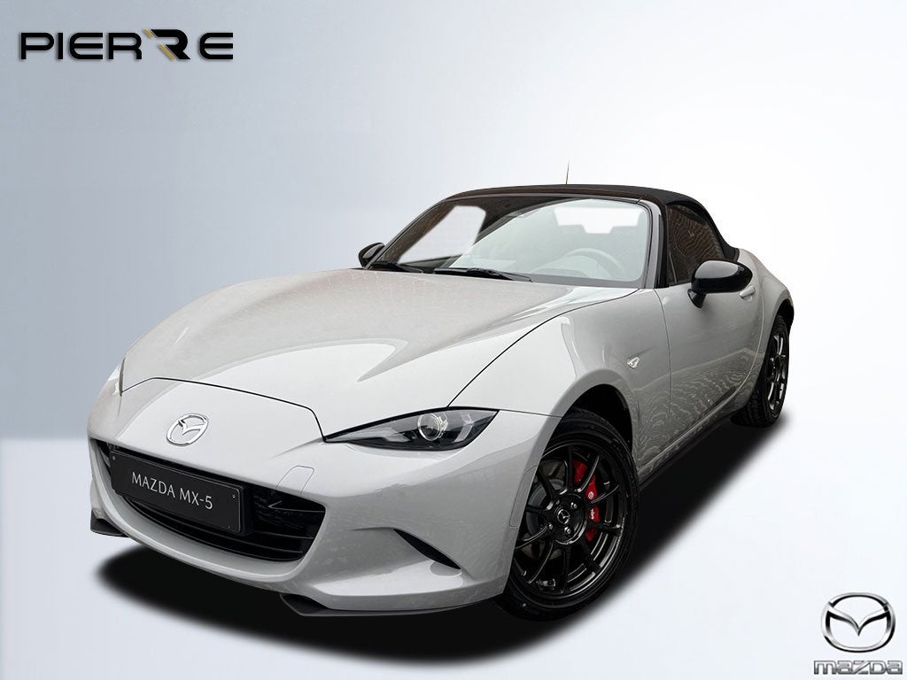 Mazda MX-5 1.5 SkyActiv-G 132 Homura | incl. 10 YEARS DEALS:, Achterwielaandrijving, Zwart, 4 cilinders, Cabriolet