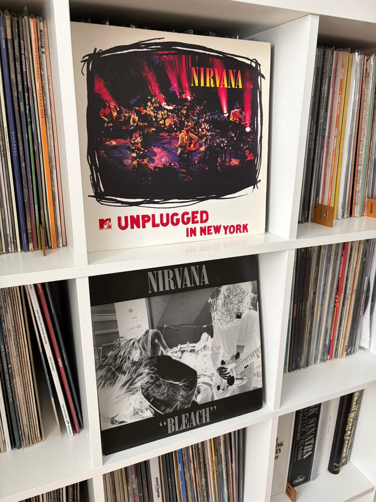 2 x nirvana vinyl bundel, Ophalen of Verzenden, Zo goed als nieuw, 12 inch, Poprock