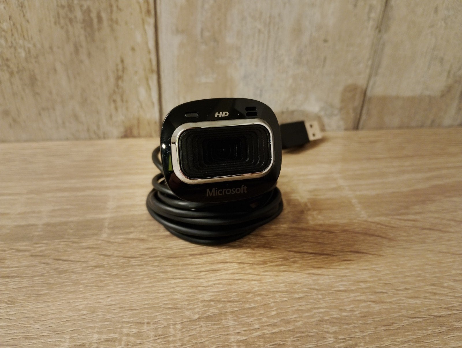 Microsoft HD Webcam - Perfect voor videobellen, MacOS, Ophalen of Verzenden, Zo goed als nieuw, Monitorclip