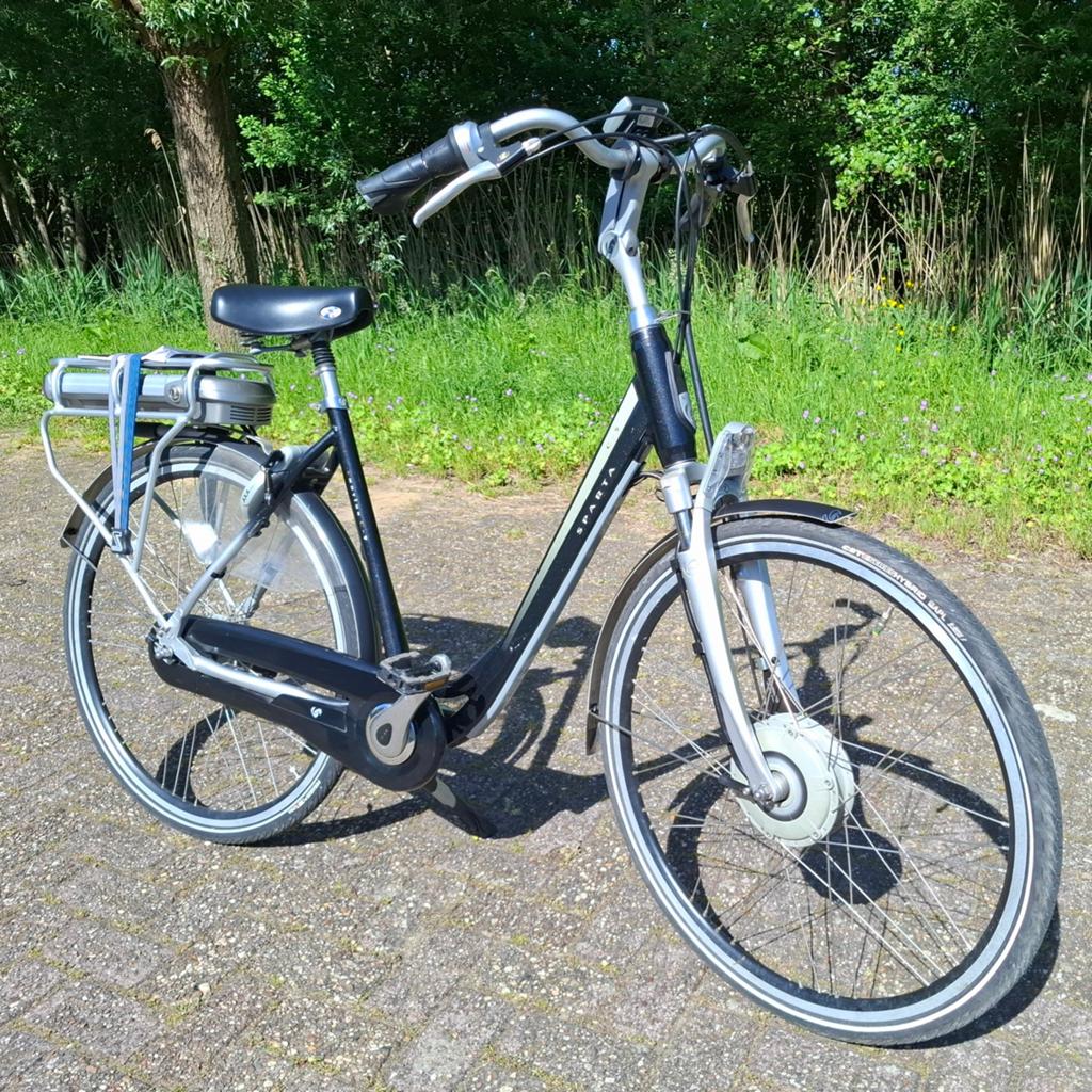 Nette elektrische Sparta damesfiets, Slechts 3136 kilomete✅️, Ophalen, Sparta, Versnellingen, 53 tot 56 cm
