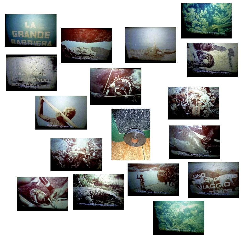 35mm film Trailer La Grande Barriera - langere trailer -, Audio, Tv en Foto, Filmrollen, Ophalen of Verzenden, 35mm film