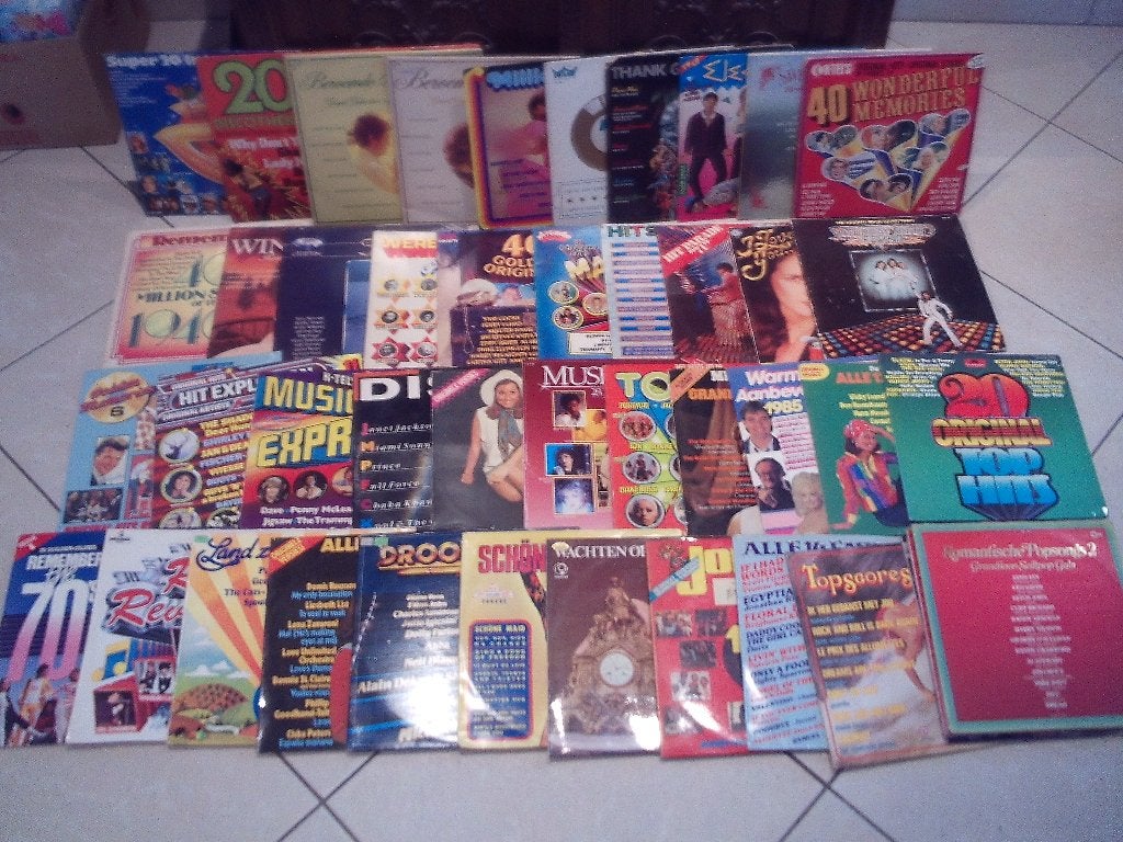 65 Prima Verzamel LP's - jaren 50-60-70-80, Ophalen of Verzenden, Zo goed als nieuw, LP