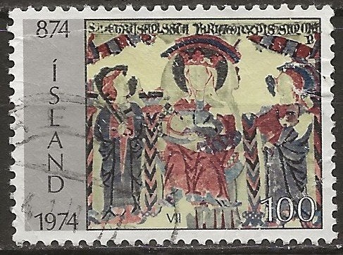 IJsland, Postzegels en Munten, Ophalen of Verzenden, IJsland, Gestempeld