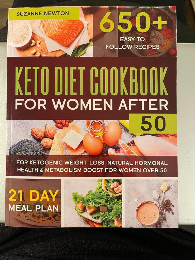 Keto Dieet Kookboek voor Vrouwen Boven de 50 - Nieuw Boek, Voorgerechten en Soepen, Nieuw, Ophalen of Verzenden, Gezond koken