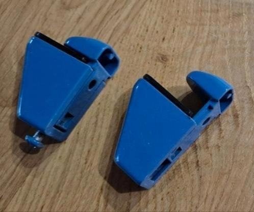 Duraline Plankdragers, blauw, 5 sets (dus 10 dragers), Ophalen of Verzenden