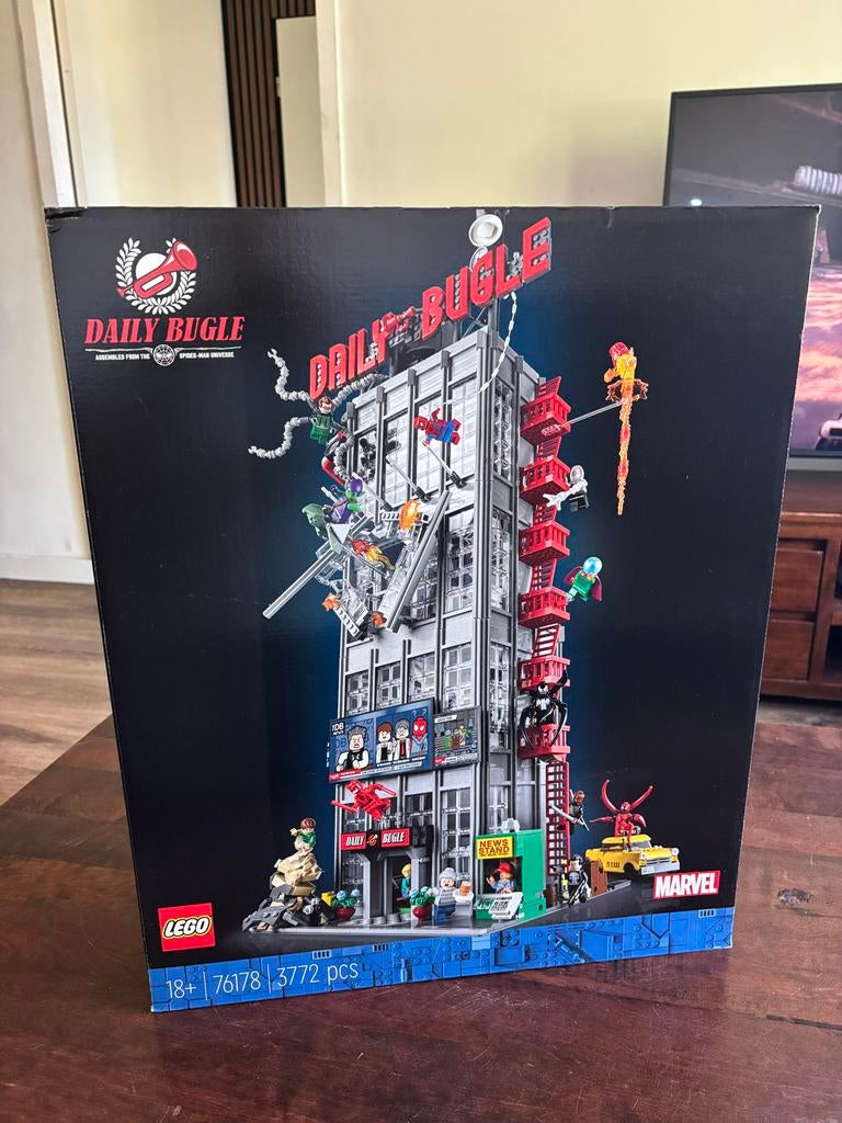 Lego 76178 Daily Bugle - Nieuw in doos, geseald, Marvel, Lego, Nieuw, Ophalen of Verzenden