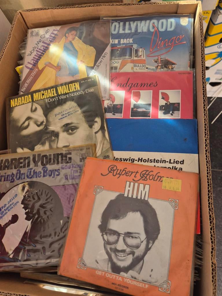 Grote partij singles / 45 toeren platen - Diverse genres, Gebruikt, 7 inch, Single, 1970 - 1979