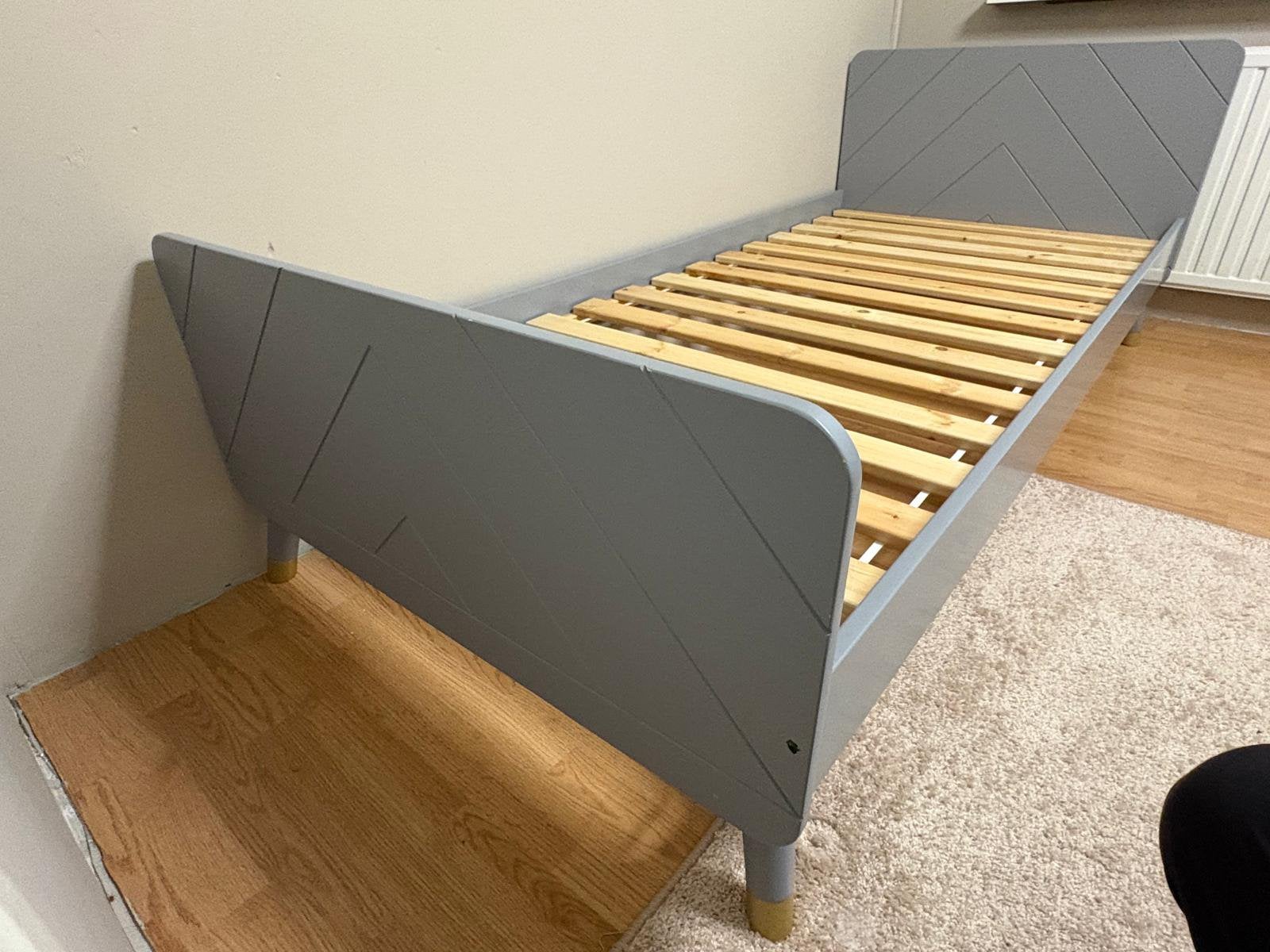 Titel Beter Bed eenpersoonsbed, inclusief lattenbodem, Ophalen, 85 tot 100 cm, Zo goed als nieuw, Matras