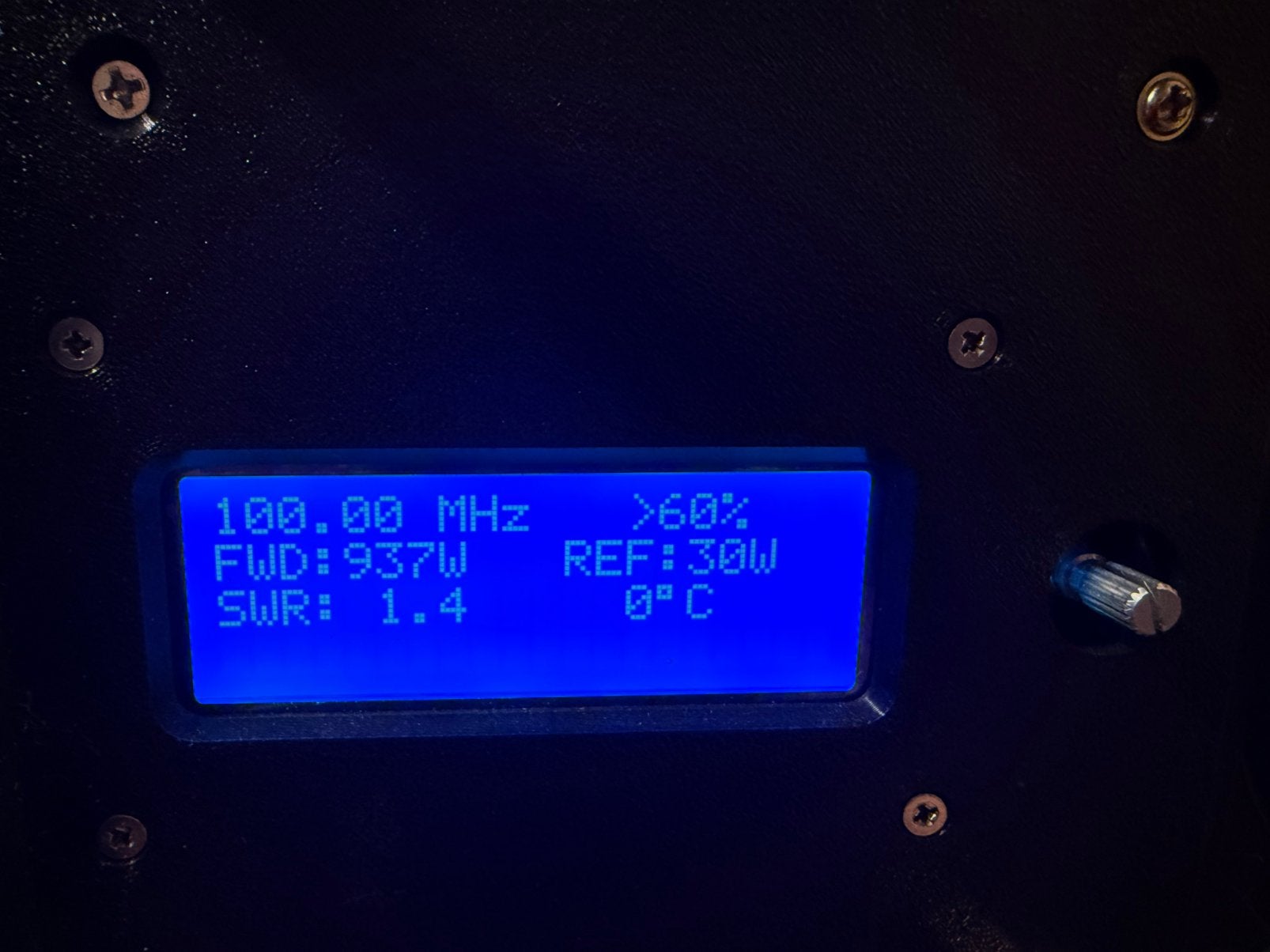 1kw zender zelfbouw, Ophalen, Zo goed als nieuw, Zender