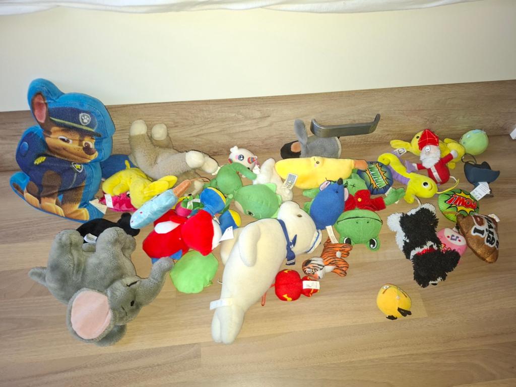 Knuffels, Ophalen, Gebruikt, Overige typen