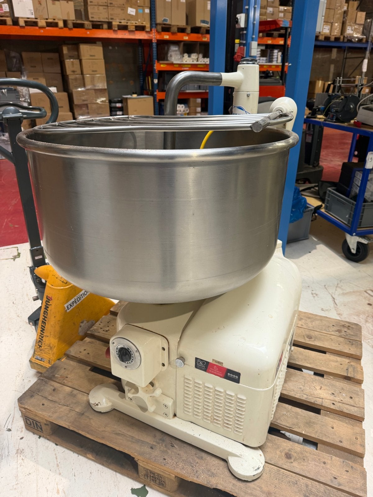 Diosna S 120/2G Spiraalkneder - Professionele Deegmachine, Ophalen