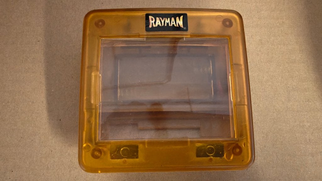Gameboy pocket/color light magnifier transparant Rayman, Ophalen of Verzenden, Gebruikt, Game Boy Pocket