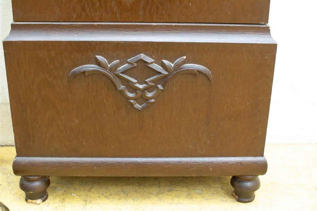 Duitse Staande klok 39312, Ophalen of Verzenden, Gebruikt, Wandklok