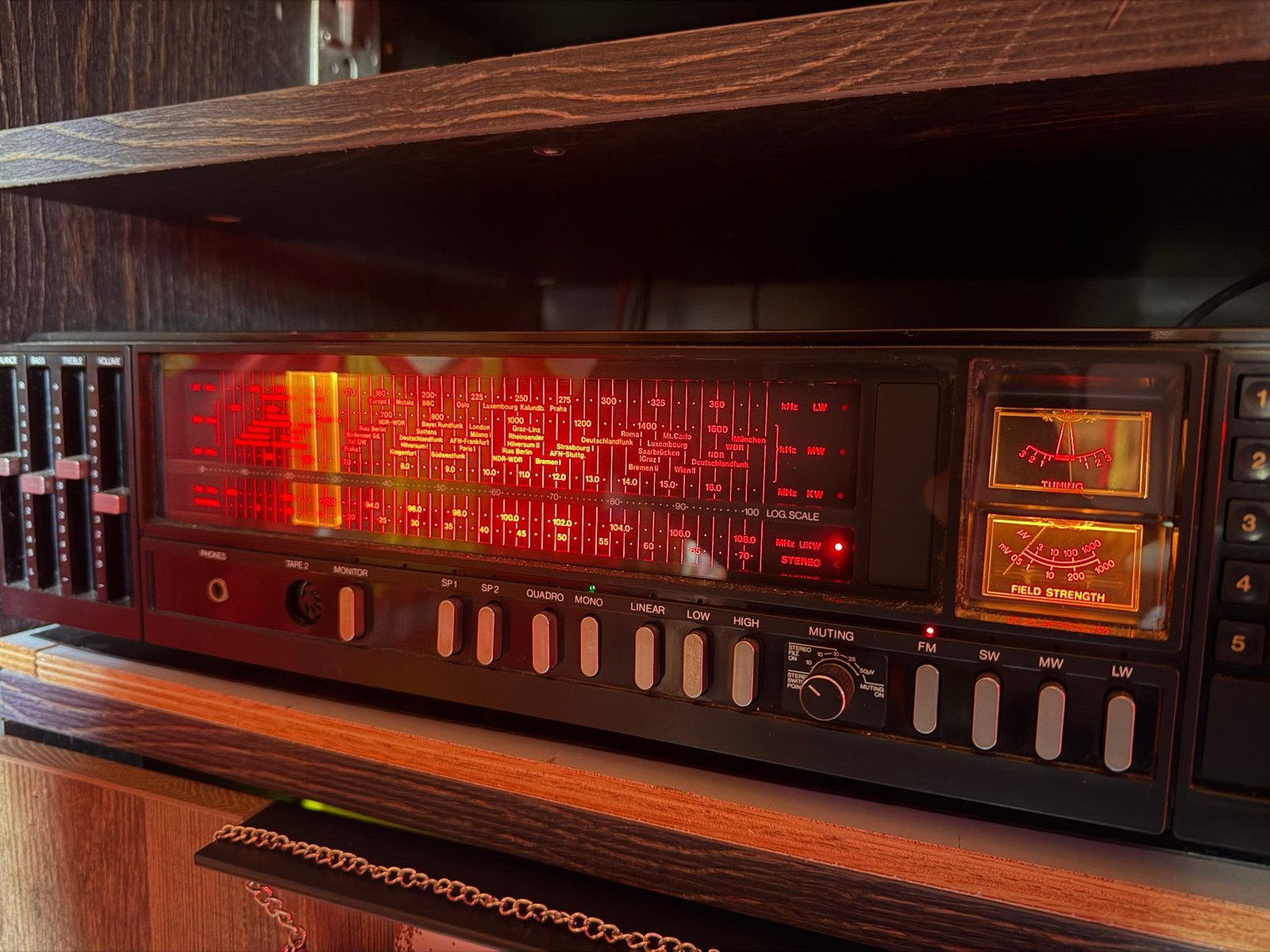 Vintage BASF 8425 Radio - Uitstekende staat, Audio, Tv en Foto, Ophalen, Gebruikt, Radio