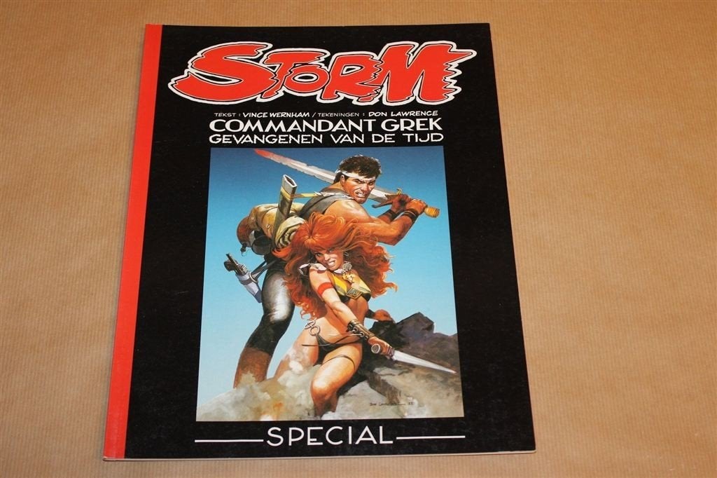 Commandant Grek [Storm Special] [1e Druk 1984], Boeken, Eén stripboek, Ophalen of Verzenden, Gelezen