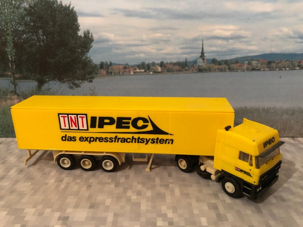 Ipec / TNT Daf 3300 ATI Herpa. HO, Ophalen of Verzenden, Nieuw, Bus of Vrachtwagen, Herpa