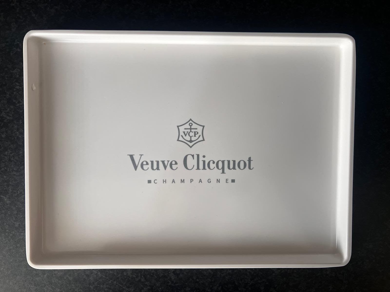 Veuve Clicquot Kunststof Dienblad van 30/20 cm., Ophalen of Verzenden, Nieuw, Overige typen