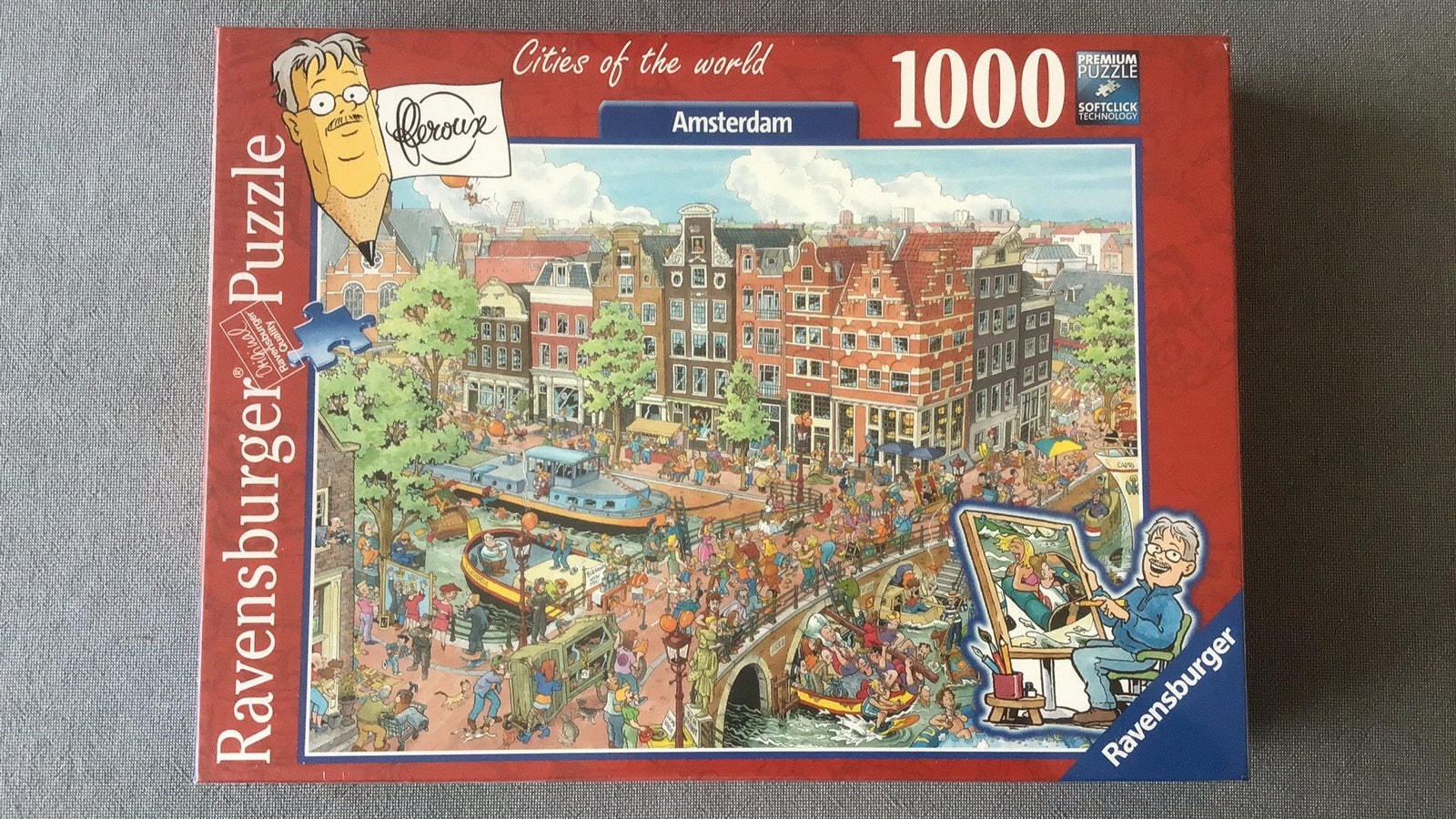 Puzzle Amsterdam. Nieuw in plastic! Ravensburger, Ophalen of Verzenden, 500 t/m 1500 stukjes, Nieuw, Legpuzzel