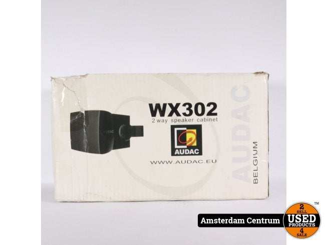 Audac WX302/B Speakers Zwart - Nieuw Geseald