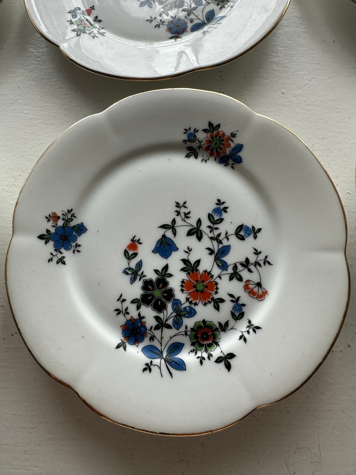 Antieke 6 porseleinen borden WürttembergBauer&.Pfeiffer)4, Antiek en Kunst, Ophalen of Verzenden