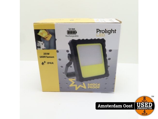Prolight Led-straler oplaadbaar 20w Schokbestendig - Nieuw, Flex Ltd., Nieuw, https://flex.com/contact-us, Nobelstraat 10, 5807 GA Oostrum LB, Limburg, Nederland