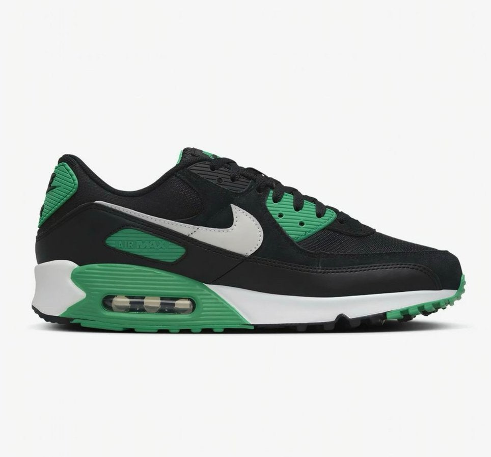 Nike Air Max 90 ‘Black Stadium Green’ - maat 45, Product.Safety.ENEA@nike.com, Zwart, Nike, Nieuw